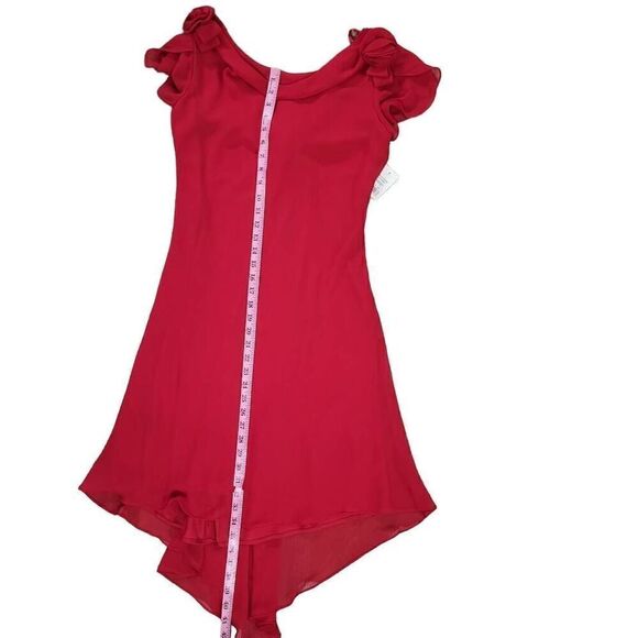 S.L‎ Fashion draped neck with rosettes sz 12p - Picture 11 of 12